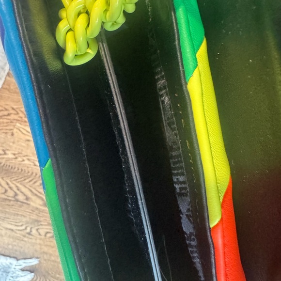 NWOT Kurt Geiger Brixton Colorful Striped Women's Bag - Picture 7 of 9